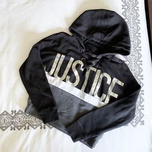 3 for $25 / JUSTICE BLACK HOODIE